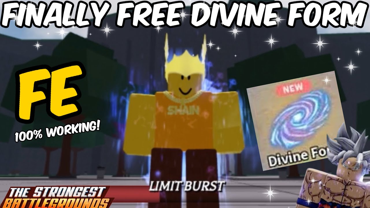 Roblox Tsb Get free Divine Form emote | Working FE script best emote | You dont need to pay for it!💪