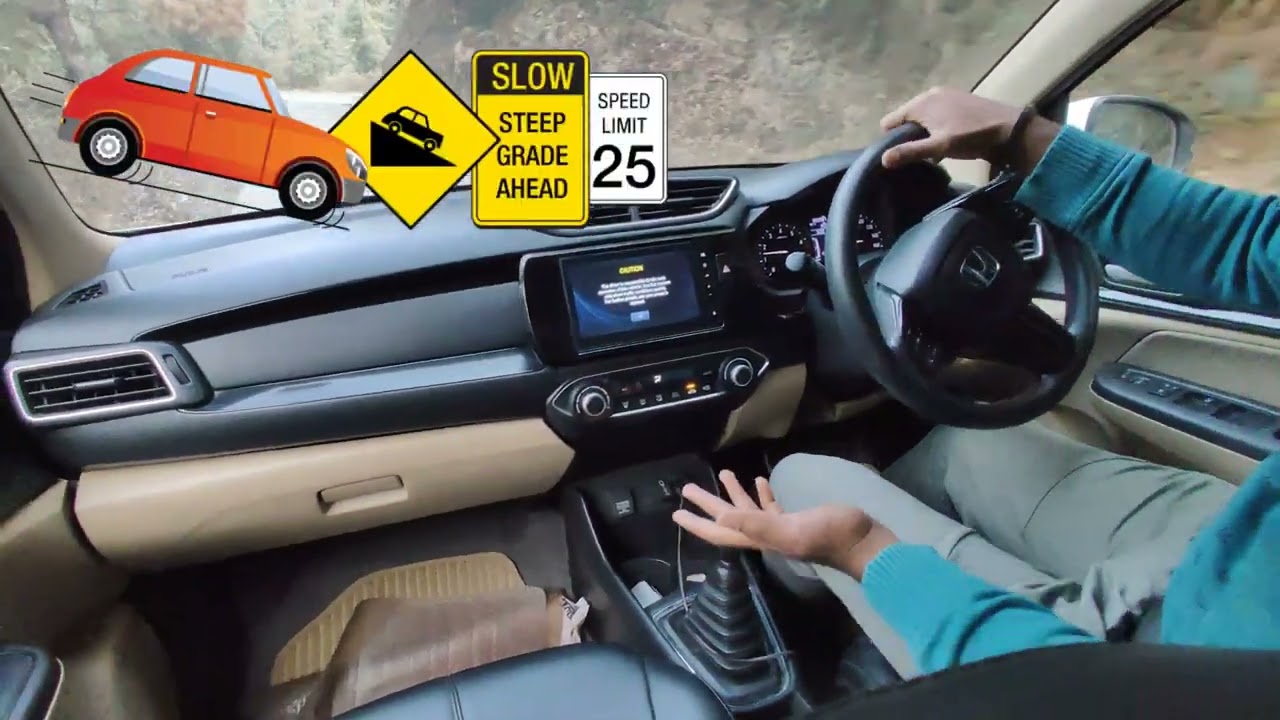 Steep Downhill Driving Skills like a Pro