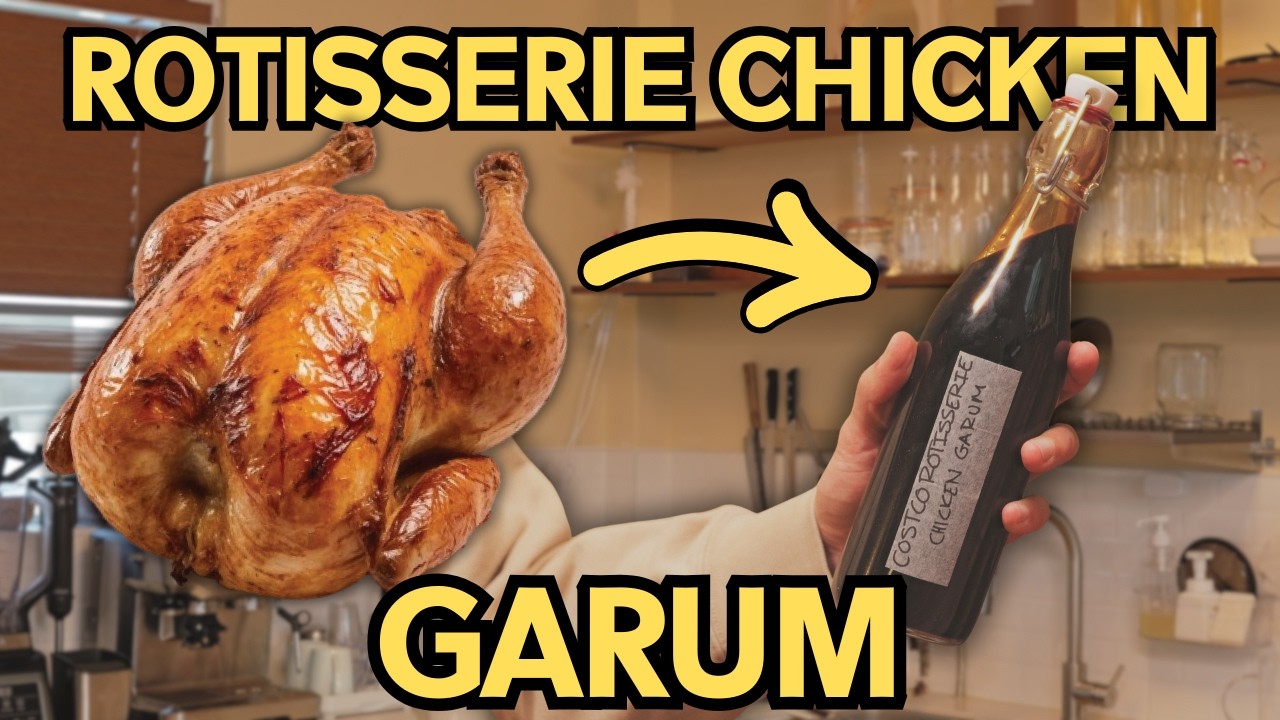 Fermenting a Costco Rotisserie Chicken Into Ancient Roman Garum