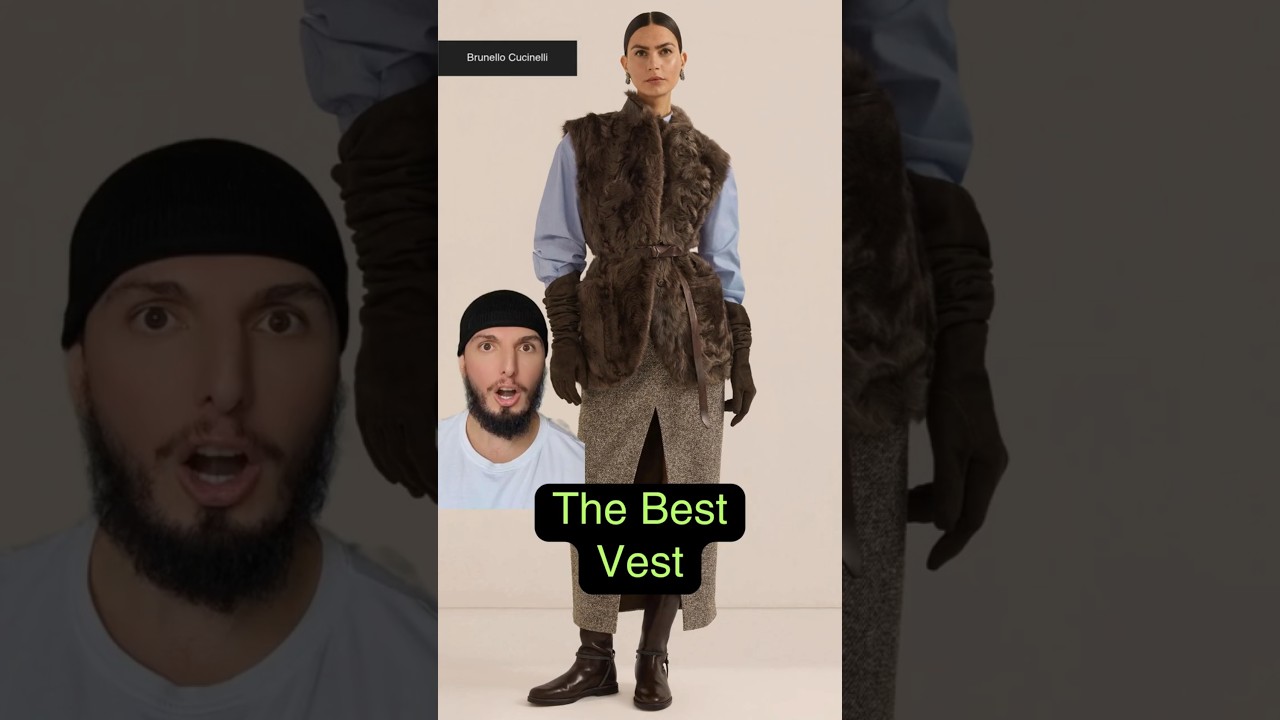 Fashion Trends 'The Best Vest' Fall Winter 2025