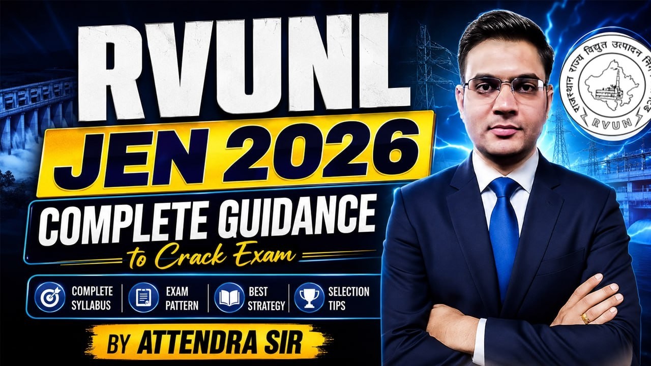 RVUNL JEn 2026 | Exam Pattern, Syllabus | Complete Preparation Guidance for RVUNL JEn by Attendra...