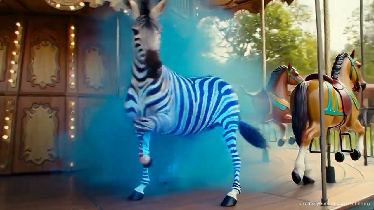 Katie the Zebra and the Color Parade