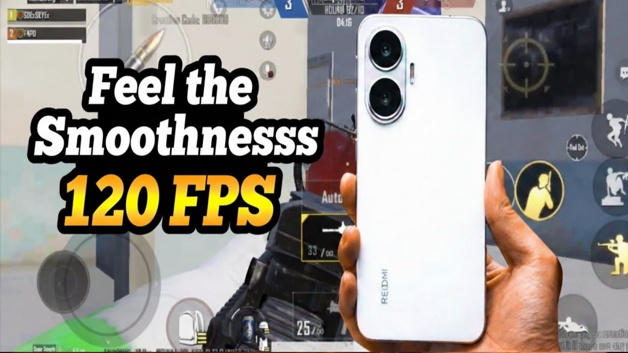 Can This Phone Handles 120 FPS Easily?Redmi Turbo 4 pro |PUBG Mobile Highlight