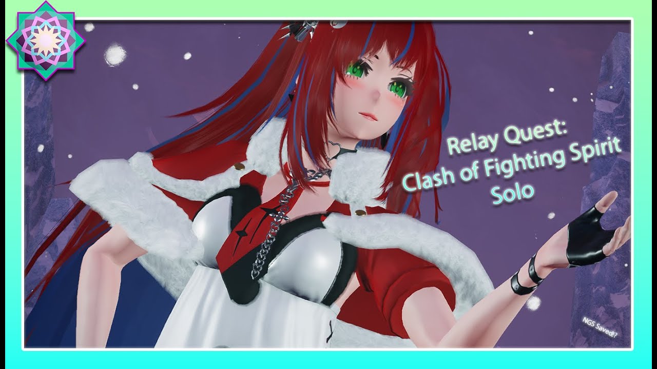 [PSO2 NGS] Clash of fighting Spirit Solo Bo/Te Adras