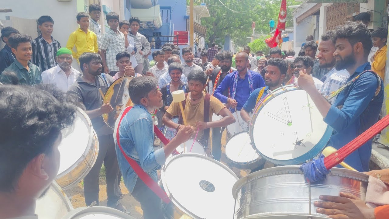 Dommaranandyala Famous Festival | Jammalamadugu | Dommaranandyala  videos #trending #drums #dance