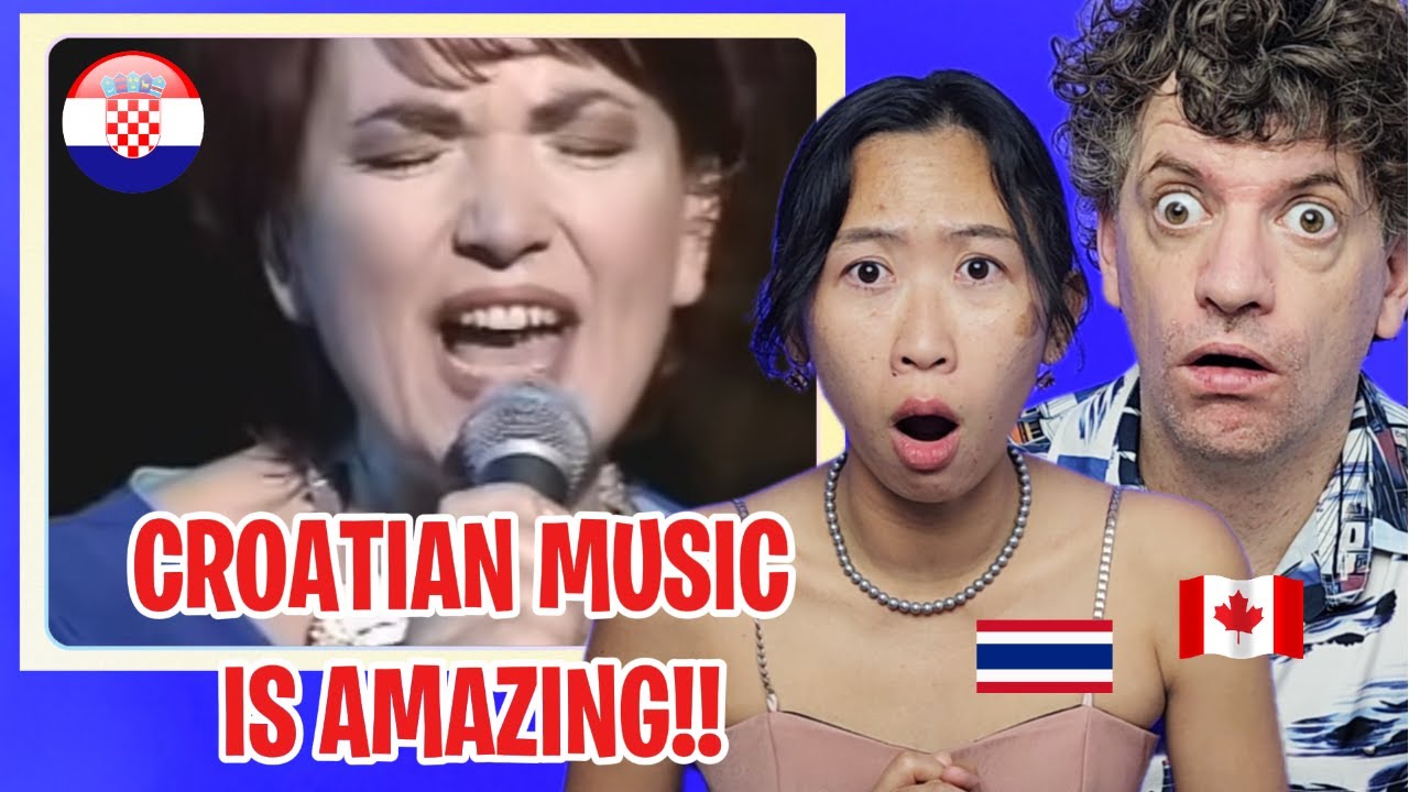 Our First Reaction to Zorica Kondža - Ima jedan svijet | Reaction to Croatian Music