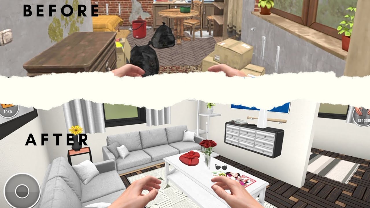 Dekorasi ruang kantor || House flipper #games #houseflipper #houseasmr #houseflipperandroidgameplay