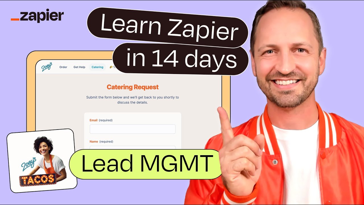 Простое управление лидами с помощью CRM | Изучите Zapier за 14 дней