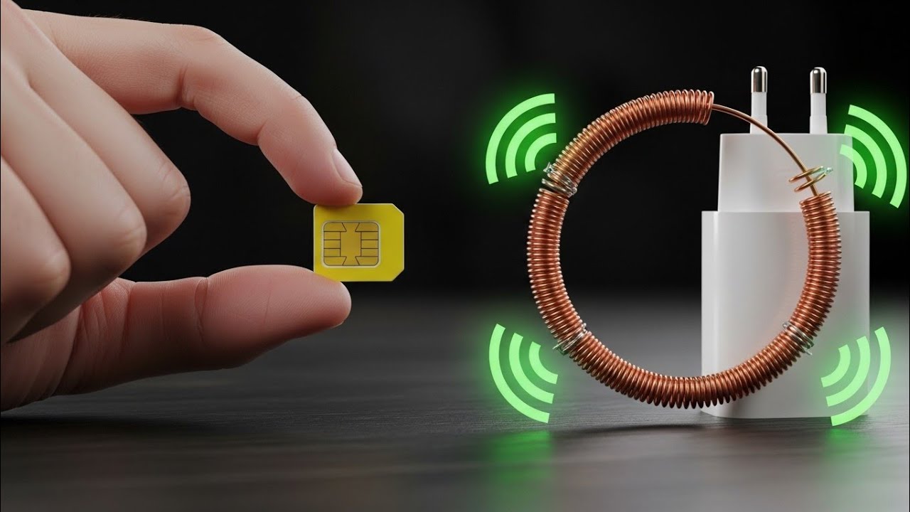 No Internet Needed! Put SIM Card in Charger! | Crazy Hacks 12