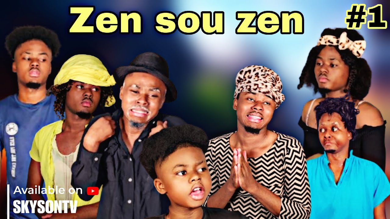 ZEN SOU ZEN #1: Mezanmi vin gade jan Ti Nene deraye nan men Sonia ak granma ( SKYSONTV)