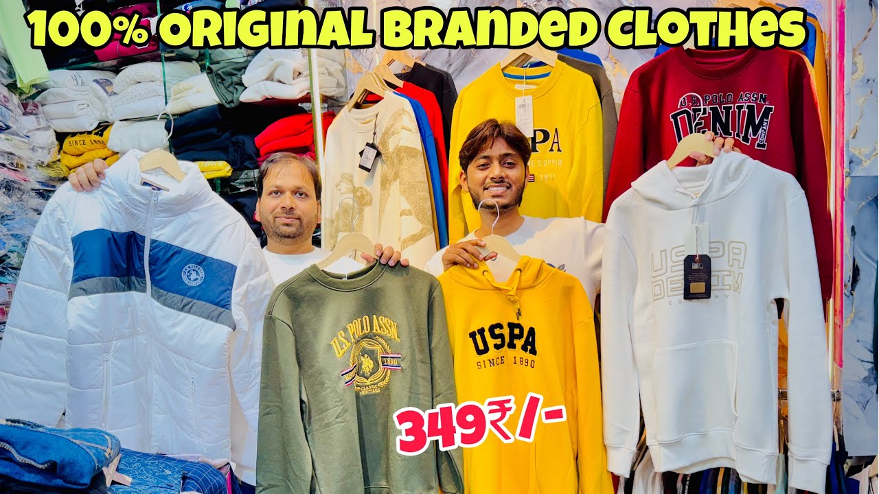 349₹/- 🔥| Original Branded Winter Collection Ranchi | Ranchi Clothes Market | Big Brand Outlet 