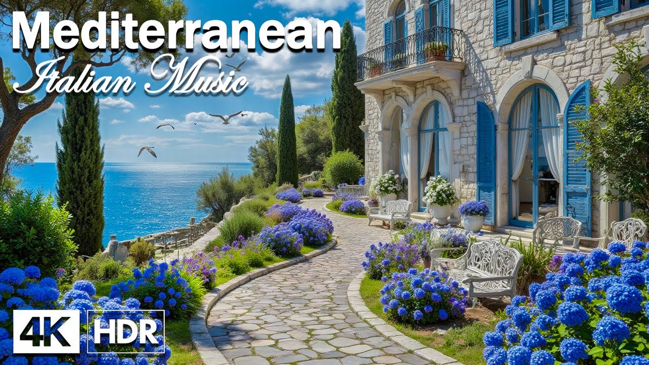 Morning in Italy 🎶🌞 Chill Mediterranean Music & Relaxing Coastal Scenery