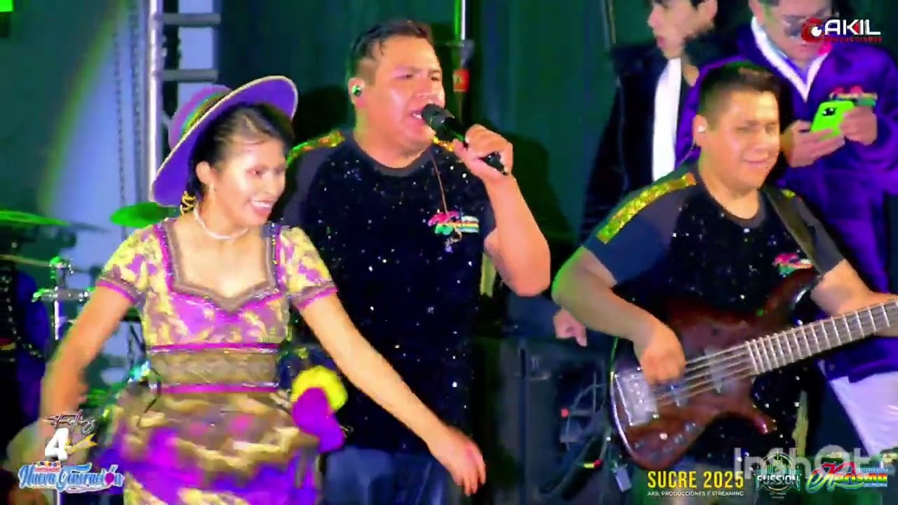 MIGUELINA ZAPATEO KARISMA DE LLICA EN VIVO 2025🇧🇴