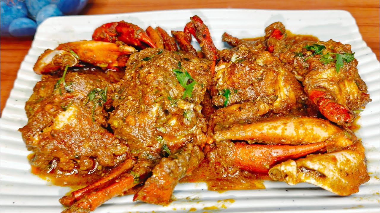 Easy Crab Curry Recipe | Simple & Delicious Crab Masala #crabcurry #crabmasala #easycrabcurry