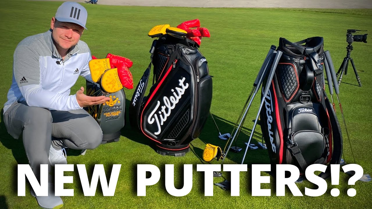 Testing The NEW SCOTTY CAMERON Putters...