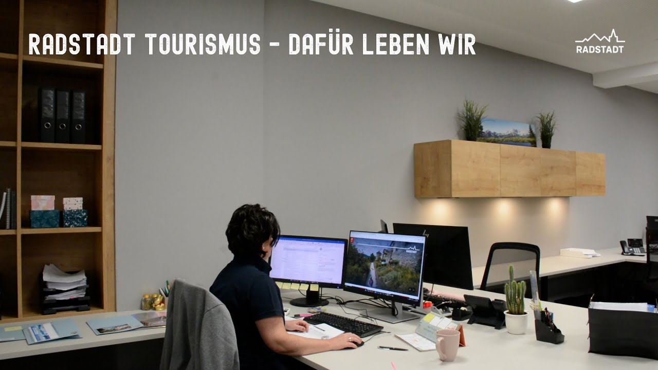 Das Tourismusb&uuml;ro in Radstadt - Sonja gibt Einblicke in ihren Arbeitsalltag - Daf&uuml;r leben wir!