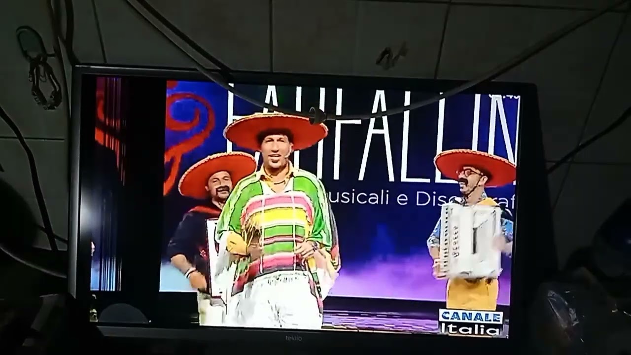 Cantando e ballando 📺😃 canale Italia 