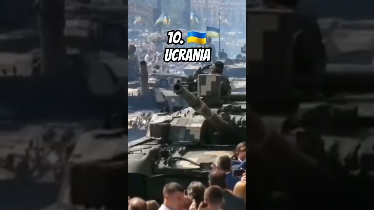 Las mayores potencias militares de Europa parte 1 #shorts