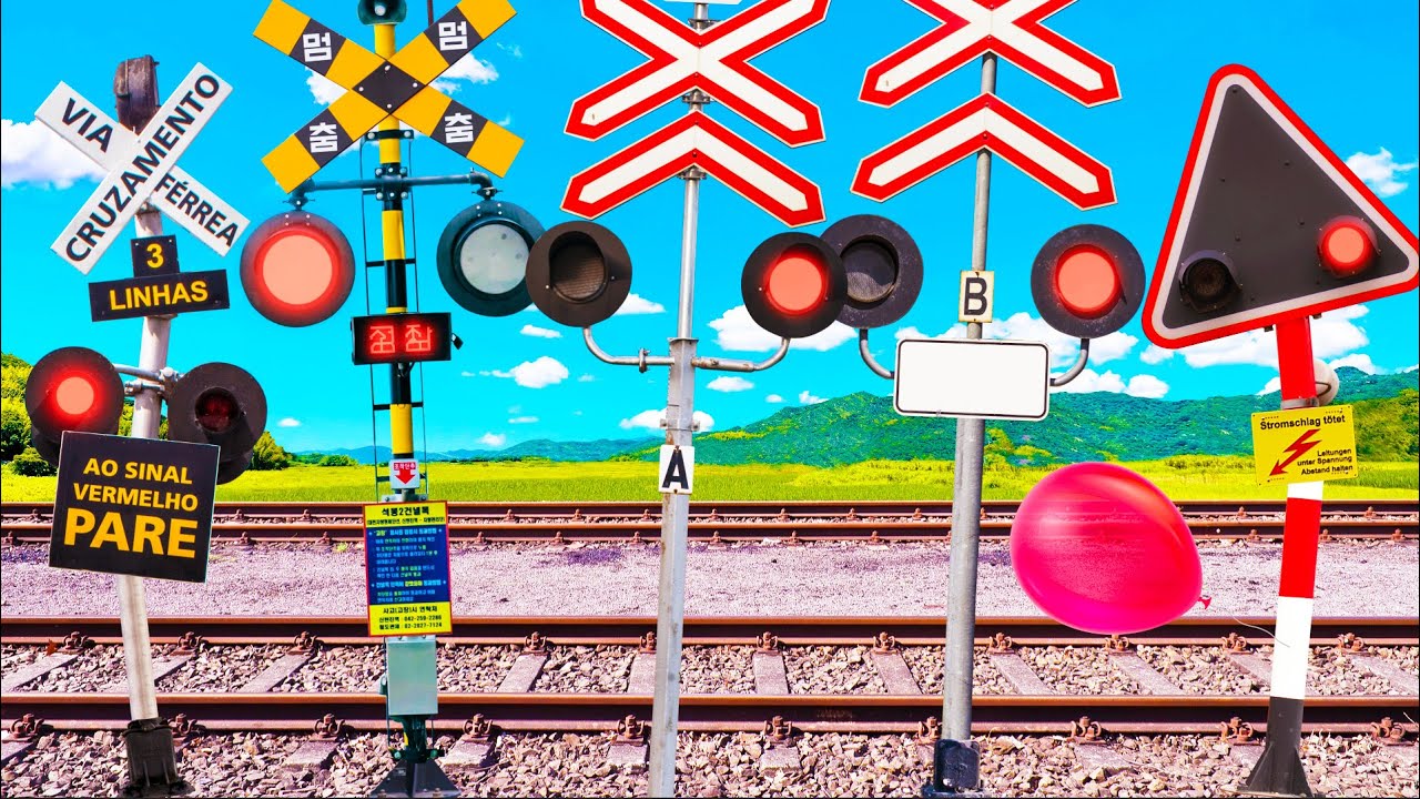 The Railroad Crossings That Moved in Perfect Sync (Dzelzceļa pārbrauktuve)
