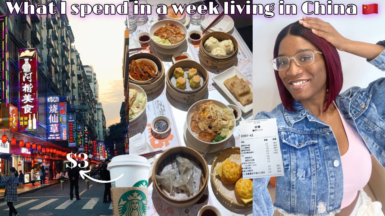How Much I Spend in a Week as an International Student living In China