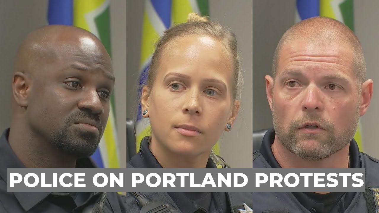 'The most horrific displays of hate I've ever seen' | Portland police describe protests (full video)