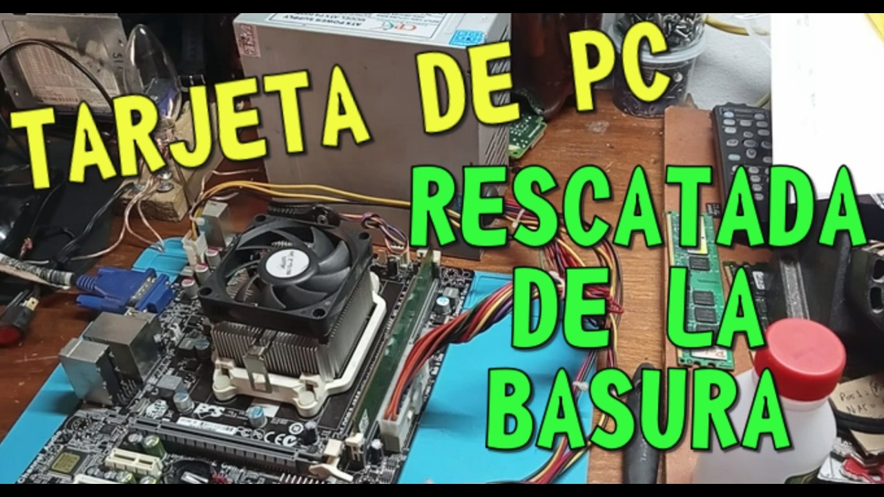 Tarjeta de PC Recuperada-Nueva Herramienta Para el Taller