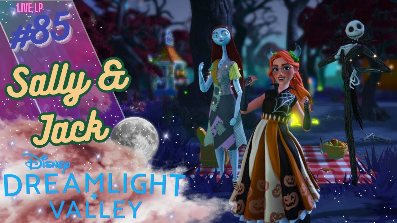 Disney Dreamlight Valley: Unheimliche Liebe 💀💜 | Sally & Jack Skellington Quest #85