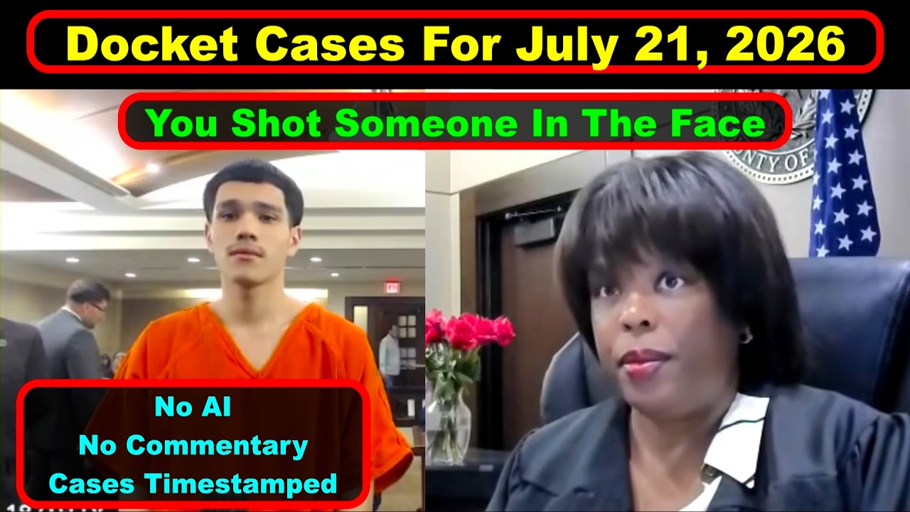 Judge Boyd's Criminal Docket From July 21st,  2026  - Vikky's Court Watch
