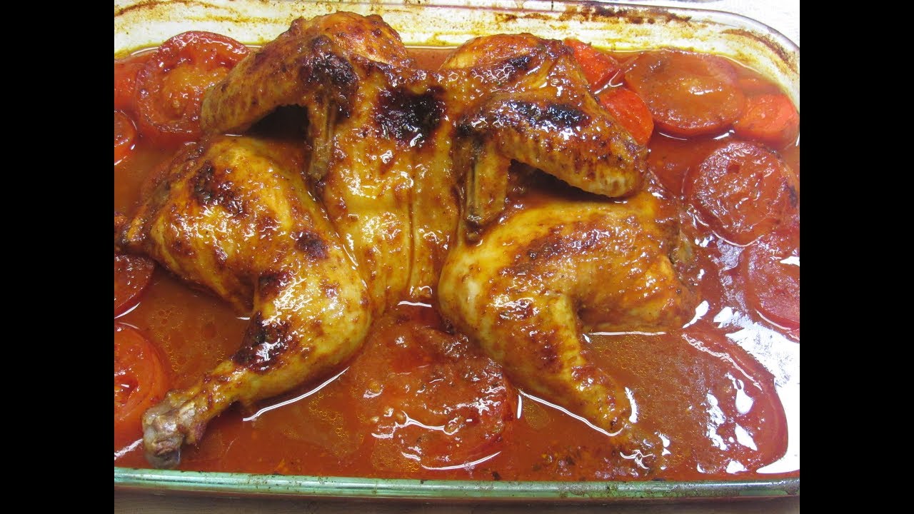 تبسي الدجاج  بالفرن اطيب أكلات عراقية  Chicken Recipe
