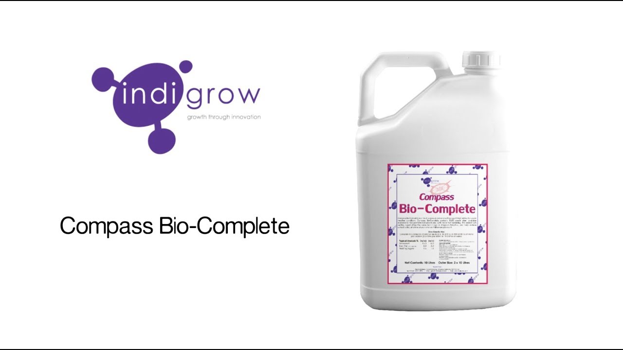 Compass Bio-Complete - a mix of seaweed, iron and wetting agent