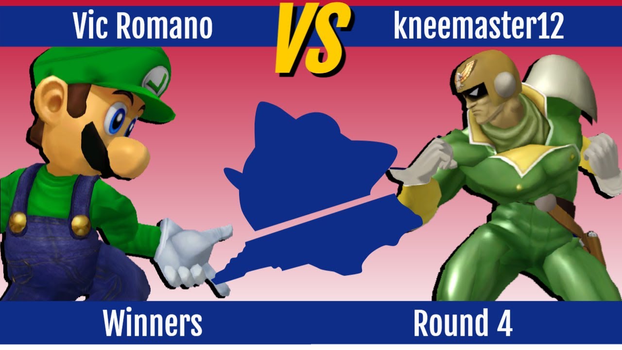 Vic Romano (Luigi) vs. kneemaster12 (Captain Falcon) - Top 32 - Arcadian 9