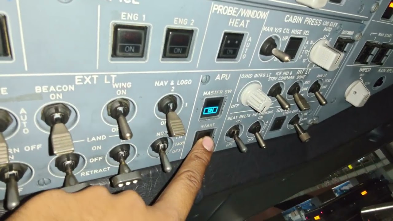 Watch This A32Oneo 🔥 APU Start from Battery (Cold & Dark Aircraft)