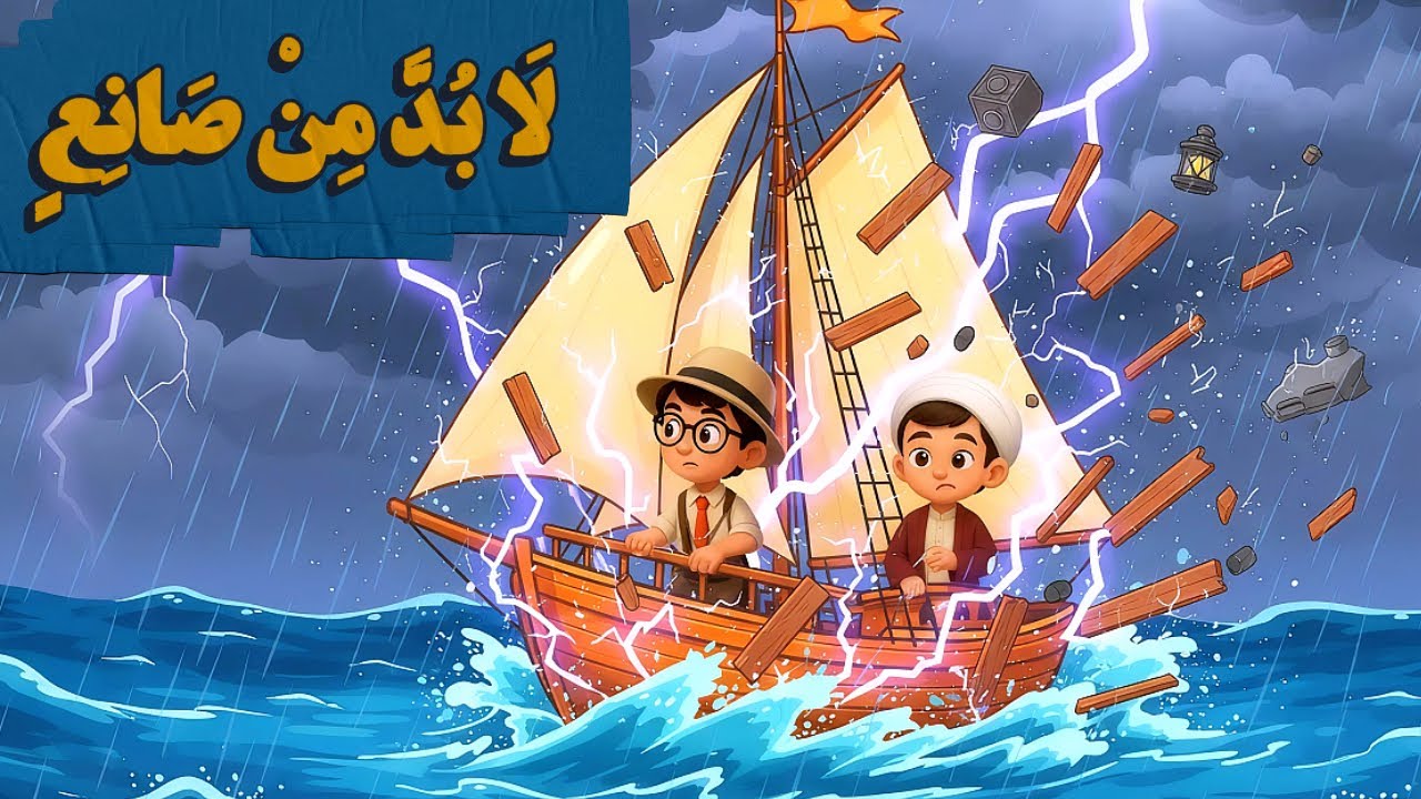 لا بُدَّ مِنْ صَانِعٍ ✨ | دليل وجود الله للأطفال 🕊️