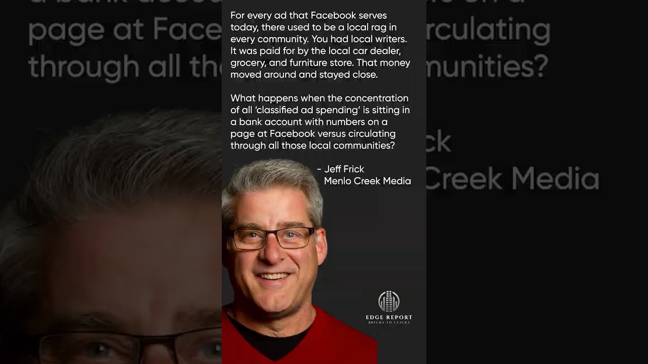 That money is not staying in those communities - Jeff Frick