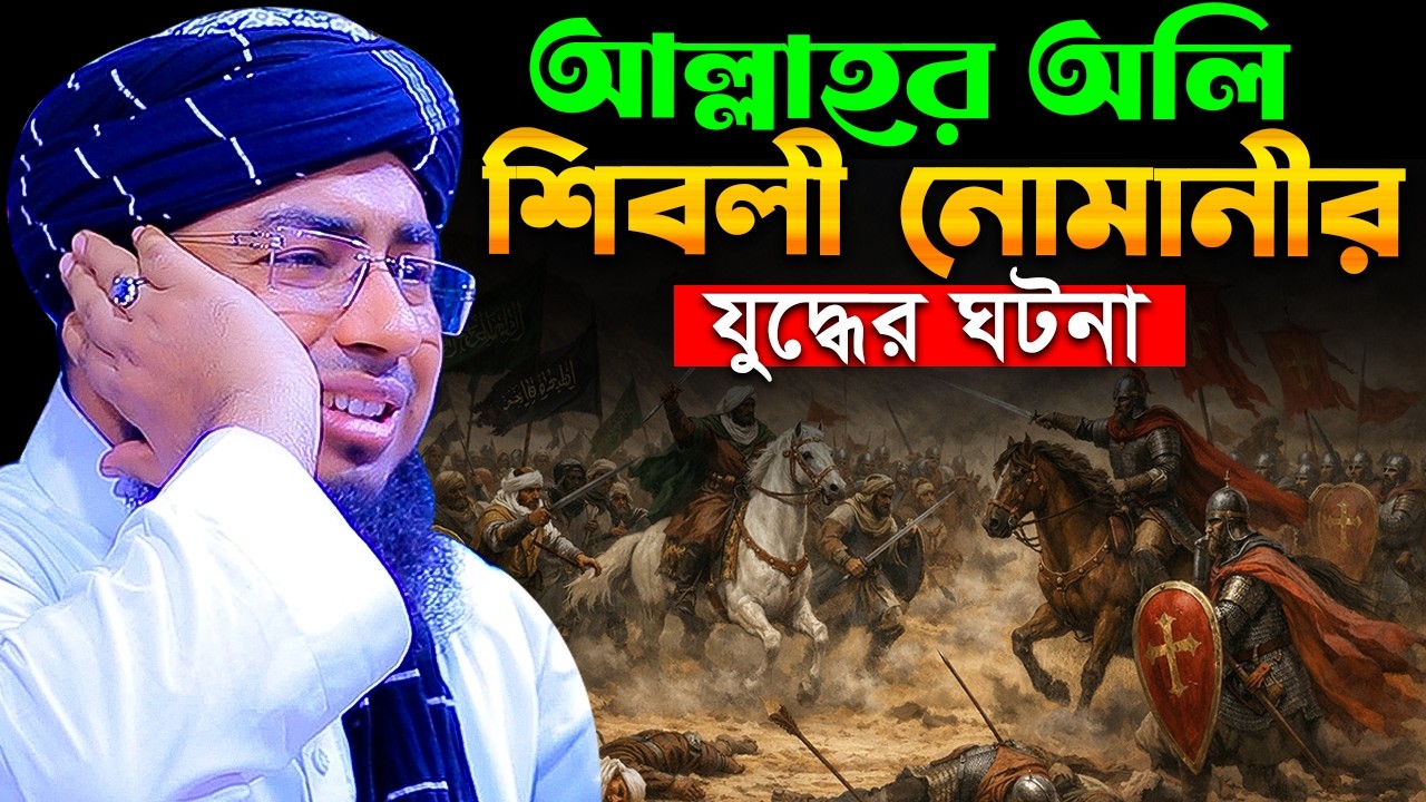আল্লাহর অলি শিবলী নোমানী যুদ্ধের ঘটনা মুফতি জহিরুল ইসলাম ফরিদী ভাইরাল ওয়াজ I johirul islam foridi