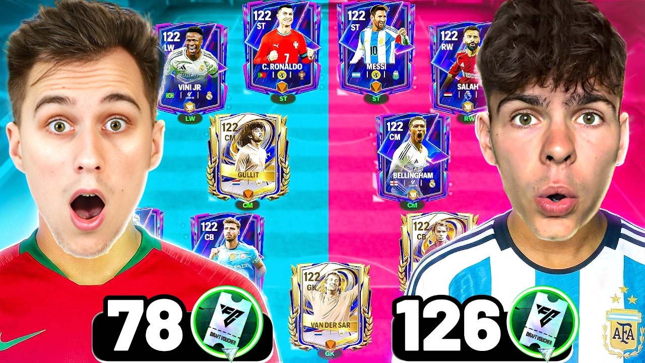 ŠÍLENÁ TOTY CHALLENGE v FC MOBILE! 😱 Gudu vs LeosFootball