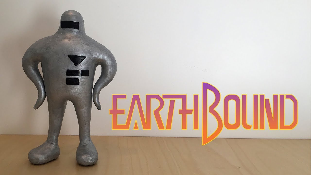 Making a STARMAN with CLAY | Earthbound Sculpture