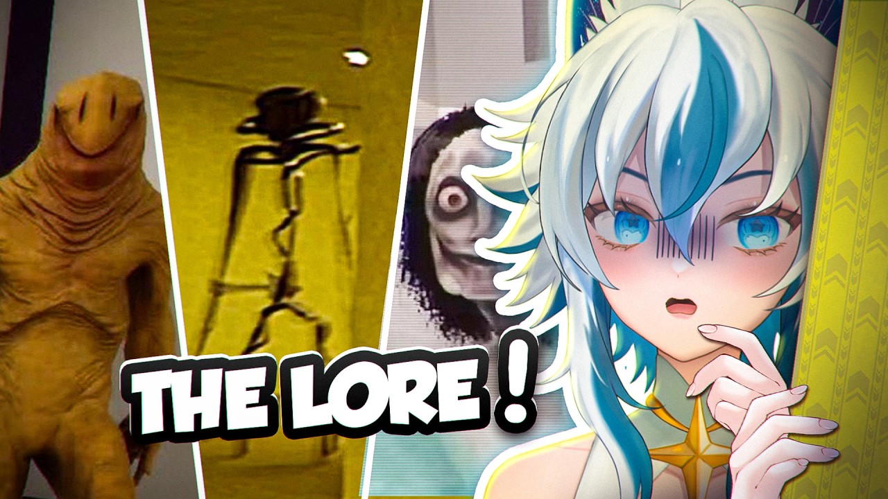 THATS TERRIFYING! The Complete Lore of Backrooms SOLVED | Vtuber Reacts