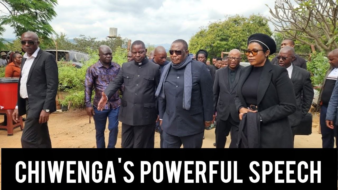 VP Chiwenga Today's Full Speech At General Sanyatwe Sister's Burial