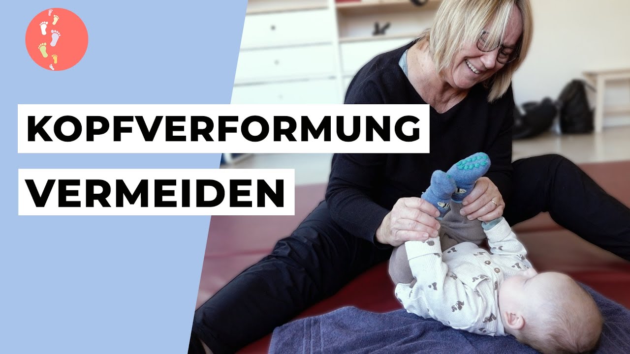 Physiotherapie-Tipps: Kopfasymmetrie bei Babys behandeln – So lagert ihr richtig!