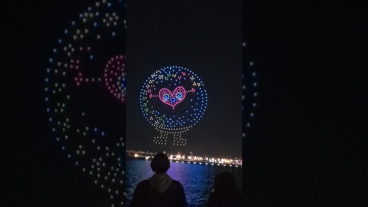 横浜「GREEN×EXPO 2027（２０２７年国際園芸博覧会）」その１年前にドローンショー