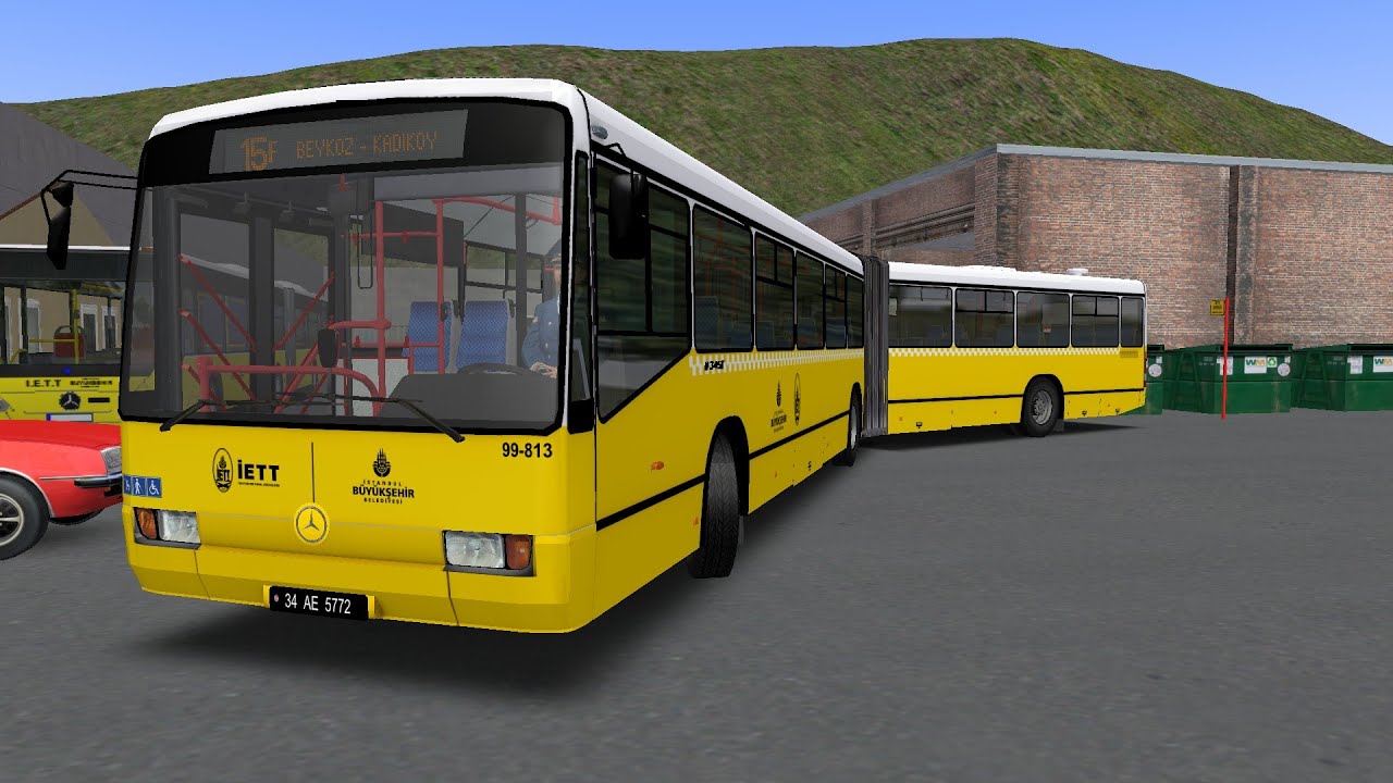 Omsi 2 - Beykoz V3 - Line 15F - Mercedes Benz O345K(Voith Gearbox)