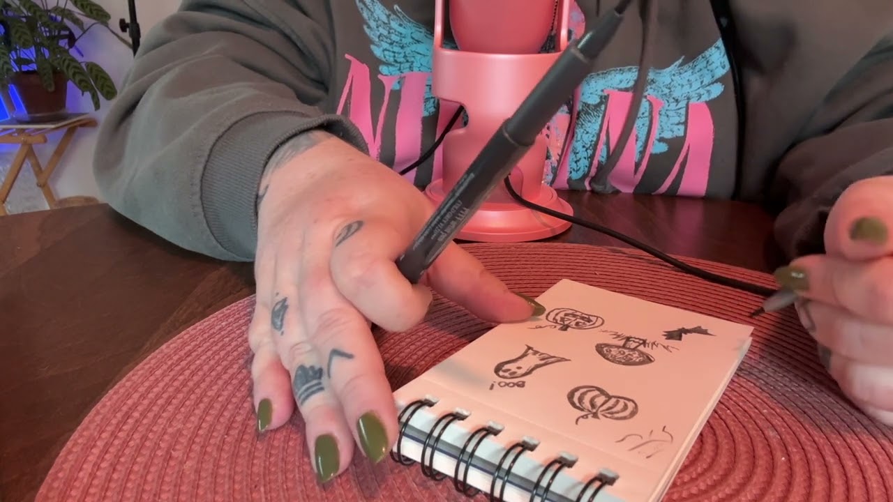 S2E4 ASMR Dessins et murmures