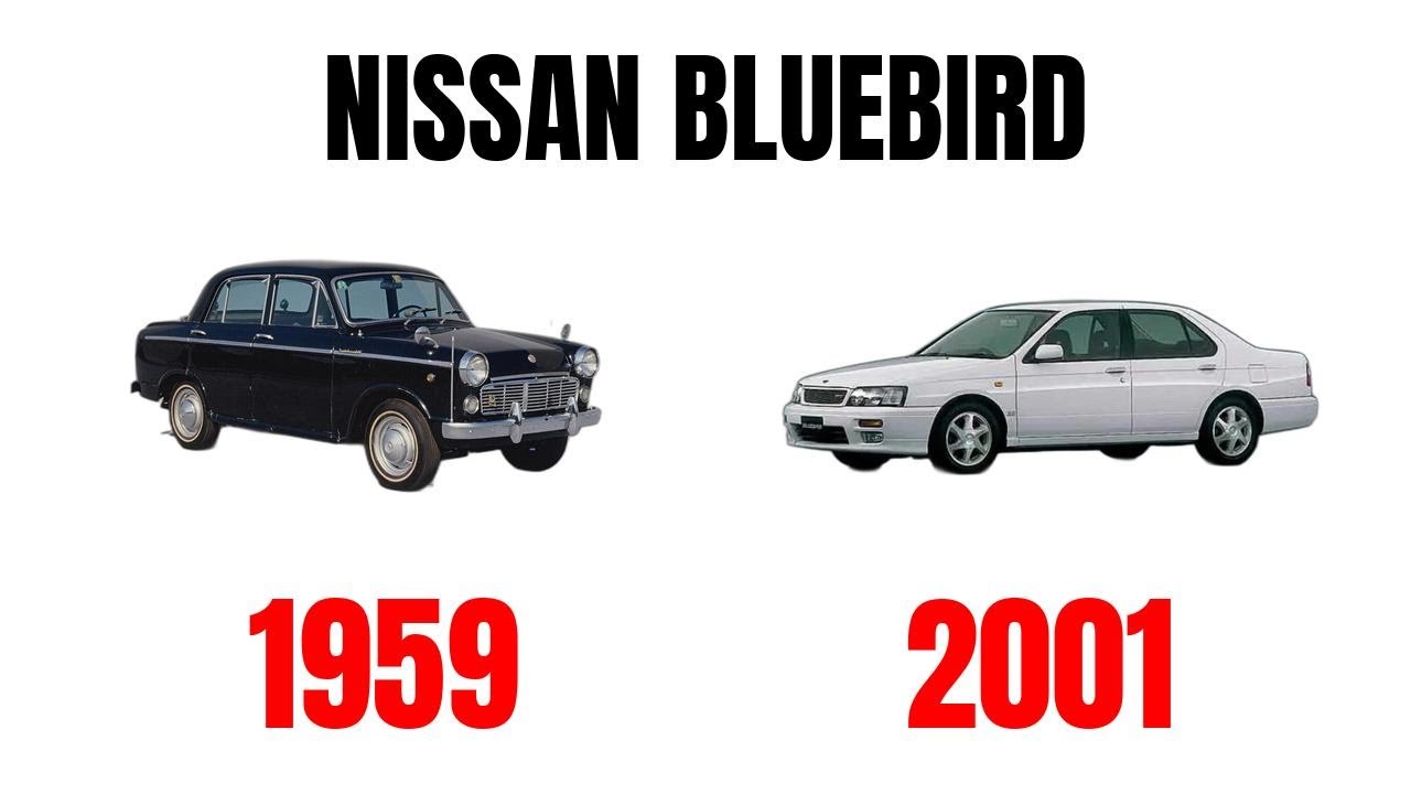 Nissan Bluebird (Evolution 1959 - 2001) - All generations