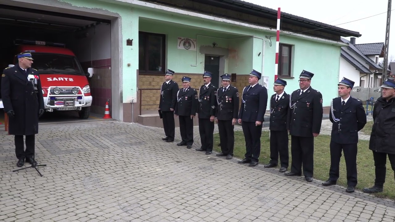 OSP Brzeście przekazanie samochodu