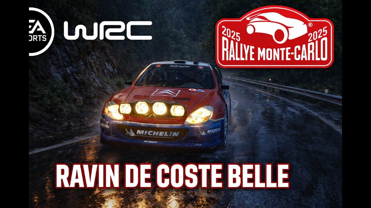 #09 EA Sports WRC Moments Rallye Monte CarloMonte Carlo Magic Ravin de Coste Belle Citroën Xsara WRC
