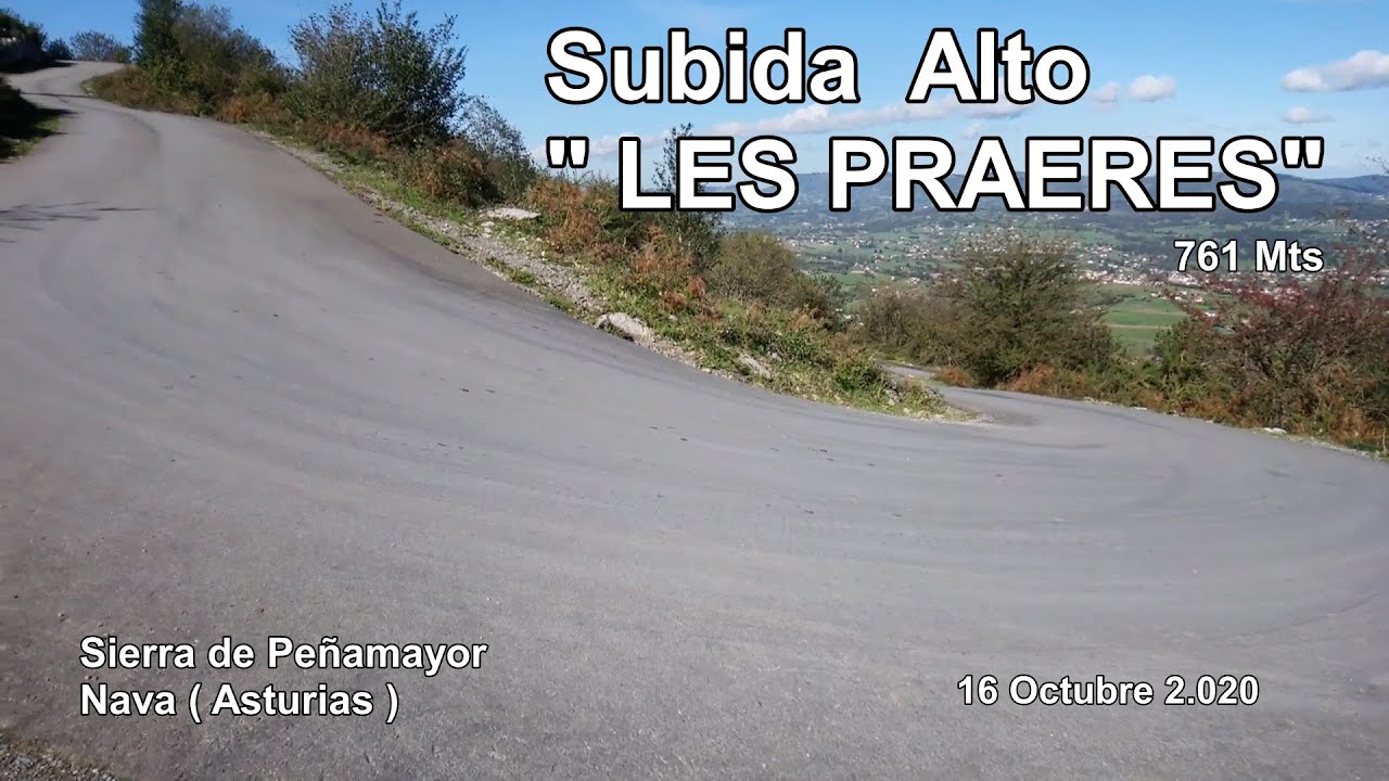 Subida a Les Praeres ( Sierra de Peñamayor) Asturias 16/10/2020