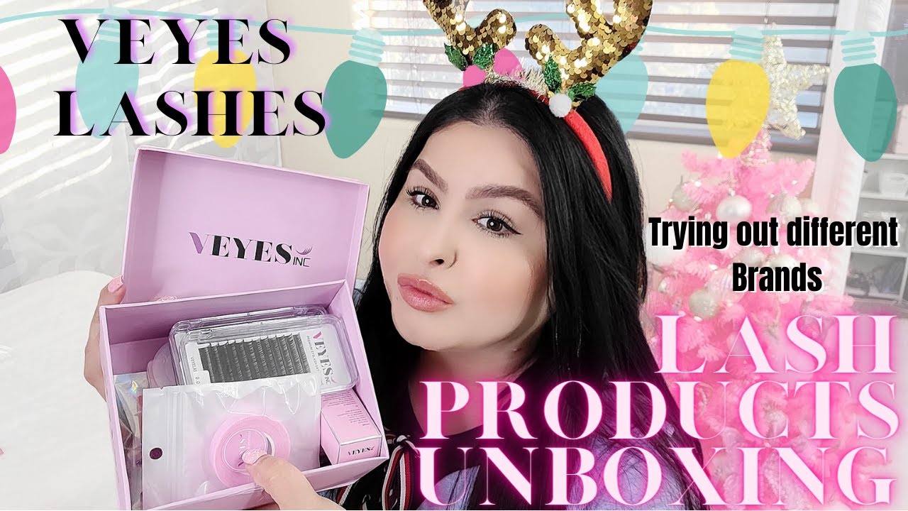 UNBOXING New Lash Products || Veyelash Part 1