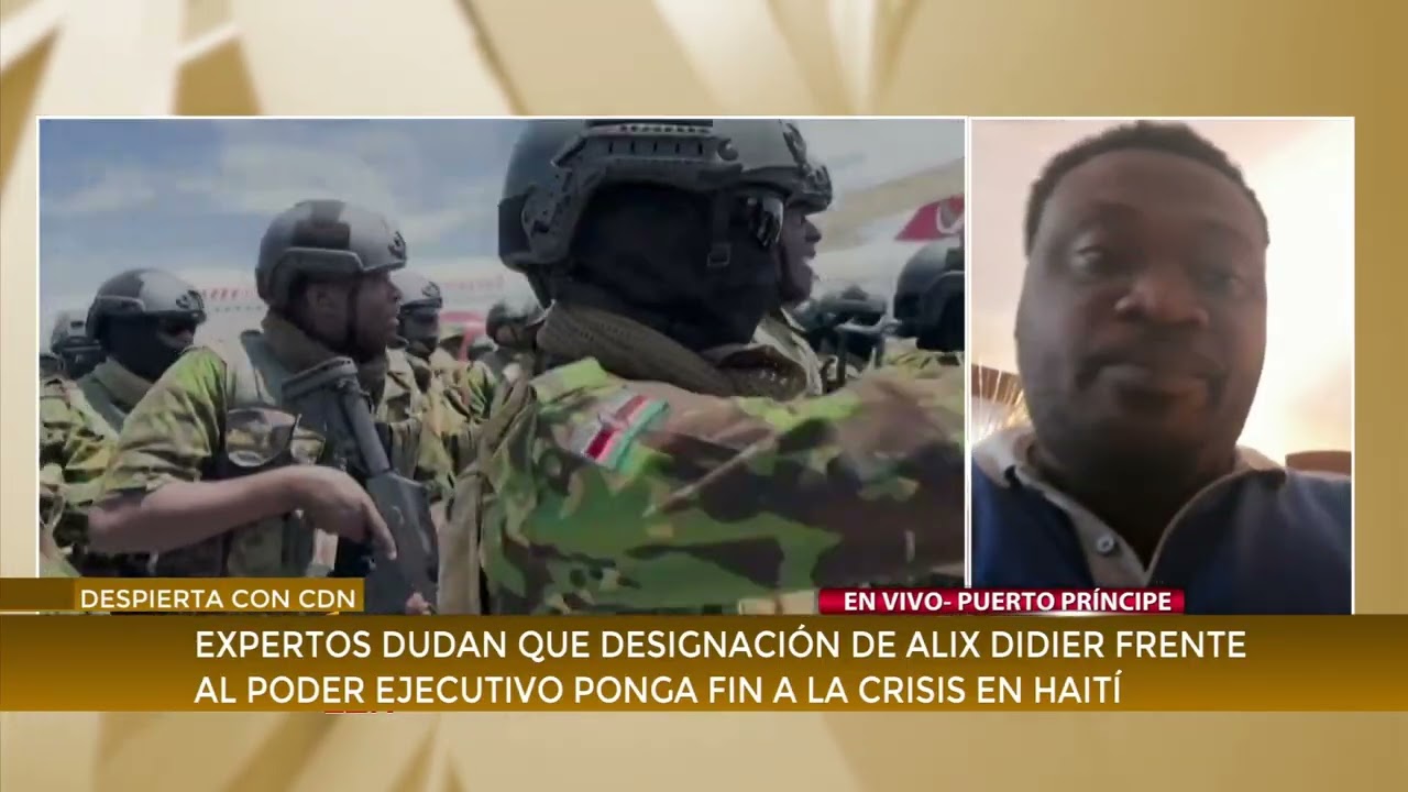Despierta con CDN | Entrevista al periodista haitiano Frandy Jasmin
