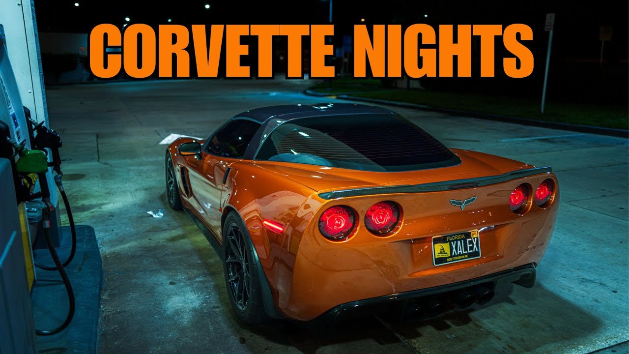 COME WITH ME FOR A NIGHT DRIVE - CORVETTE C6 Z06 POV